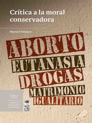cover image of Crítica a la moral conservadora